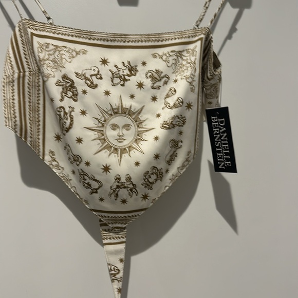 DANIELLE BERNSTEIN BANDANA TOP - Picture 4 of 7